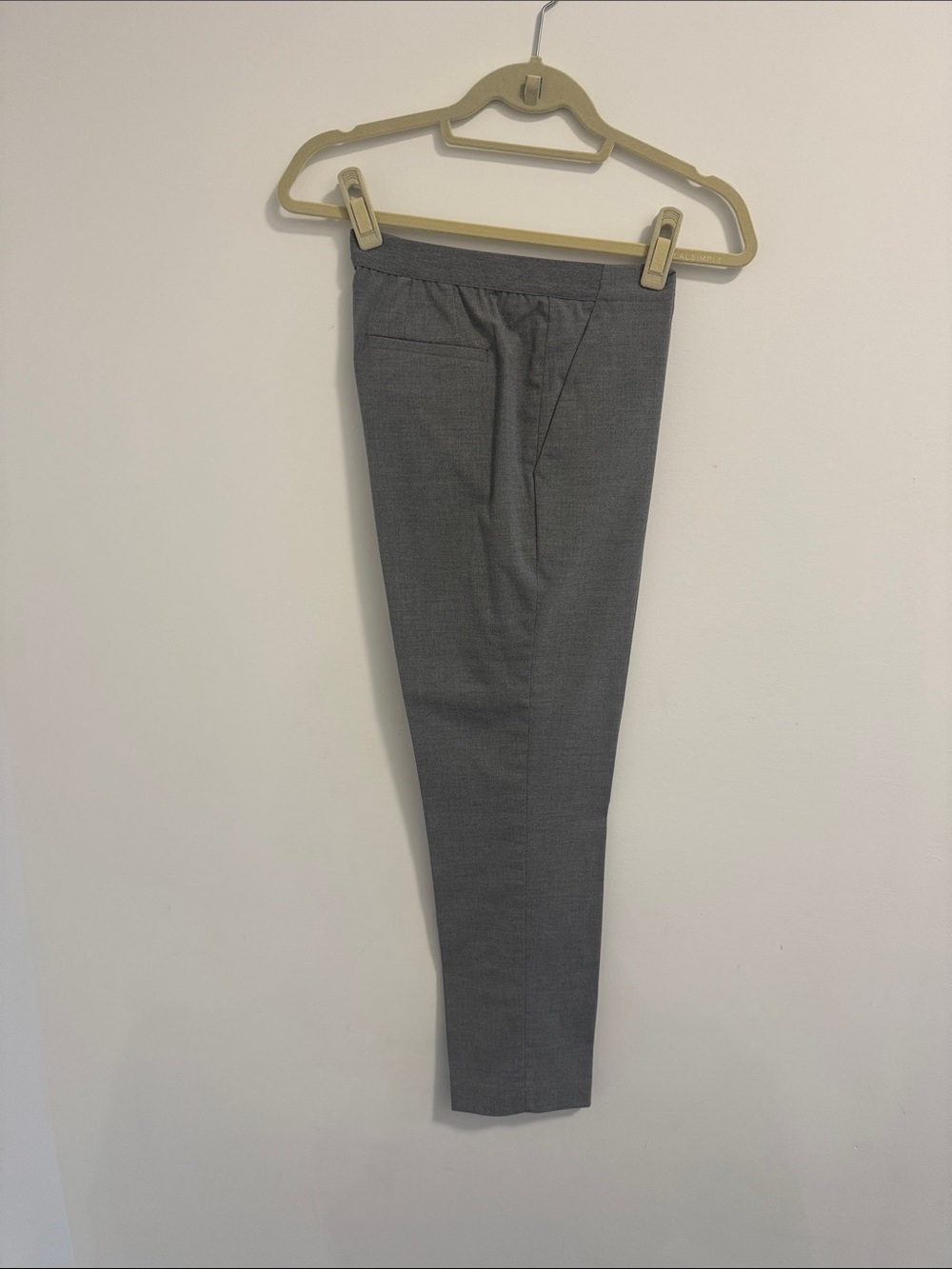 Ladies Gray Dress Pants - Classic Tailored Fit